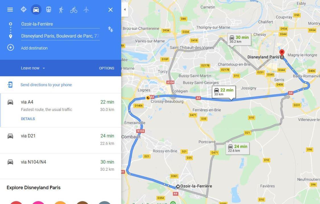 Tres Beau Studio Proche De Disneyland Et De Paris Apartman Ozoir-la-Ferrière Kültér fotó